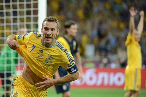 Ukraine came from behind to beat Sweden 2-1 in Kiev
