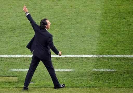 Italian head coach Cesare Prandelli