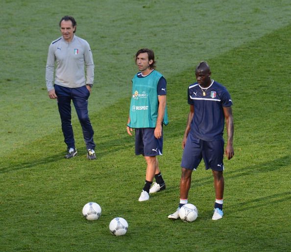 Italy Training and Press Conference - UEFA EURO Final 2012