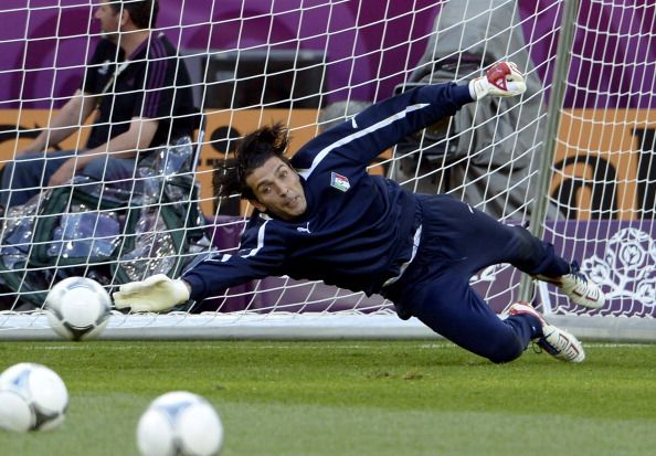 Italy Training and Press Conference - UEFA EURO Final 2012