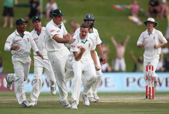 South Africa v England - 1st Test Day Four