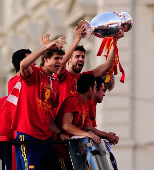 UEFA EURO 2012 Champions Spain Victory Parade And Celebrations