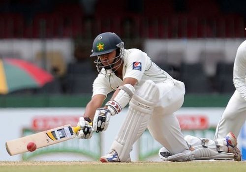 Pakistan's Azhar Ali compiled an unbeaten ton in the second Test against Sri Lanka on Sunday