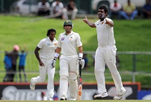 Thisara Perera (right) made an immediate impact in his maiden appearance in the series