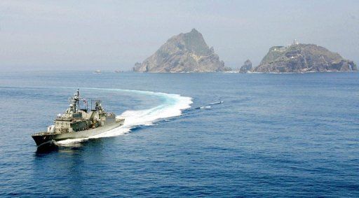 The Seoul-controlled islands, known as Dokdo in Korea and Takeshima in Japan, are the subject of a territorial dispute