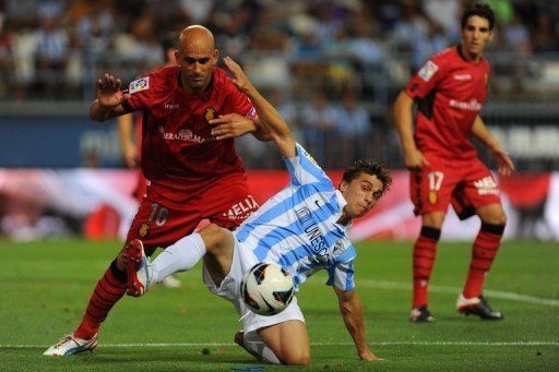 Malaga who could only draw 1-1 against Mallorca despite dominating much of the game