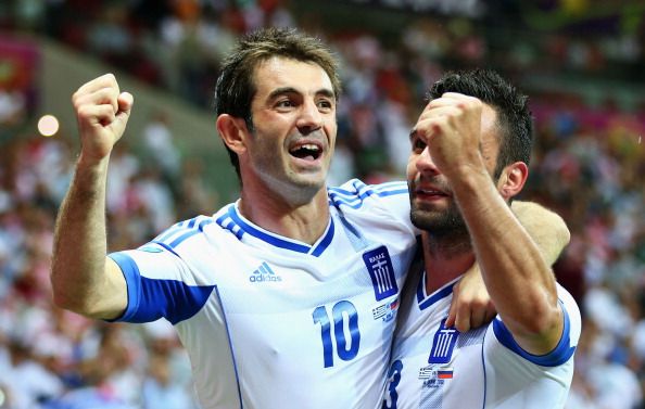 Greece v Russia - Group A: UEFA EURO 2012
