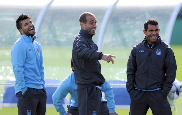 Manchester City Training and Press Conference