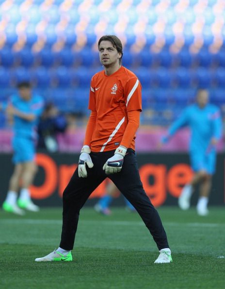 Netherlands Training Session - Group B: UEFA EURO 2012