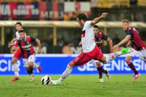 AC Milan forward Giampaolo Pazzini
