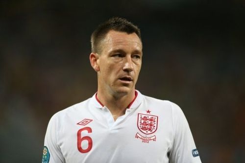 English defender John Terry has been ruled out of England's World Cup qualifier against Ukraine