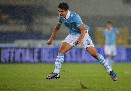 Hernanes (seen in a previous win over Rome) scored twice