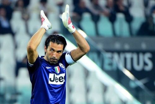 Juventus' goalkeeper Gianluigi Buffon