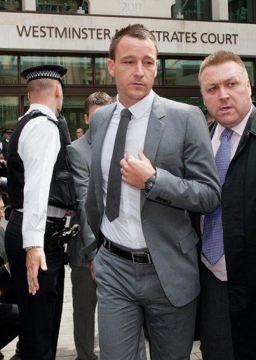 John Terry was stripped of the England captaincy as a result of the allegations