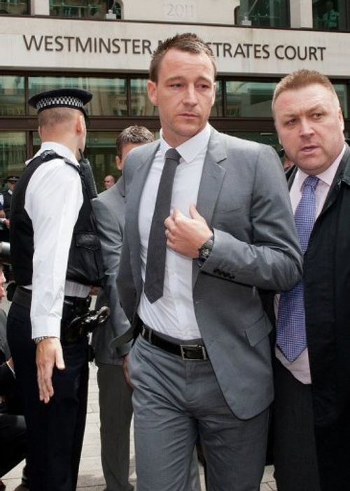 John Terry was stripped of the England captaincy as a result of the allegations