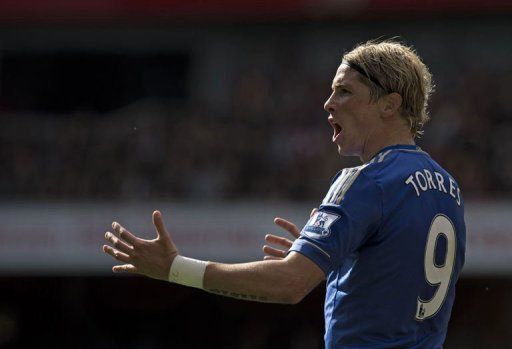 Torres produced an instinctive close-range volley from Mata&#039;s free-kick