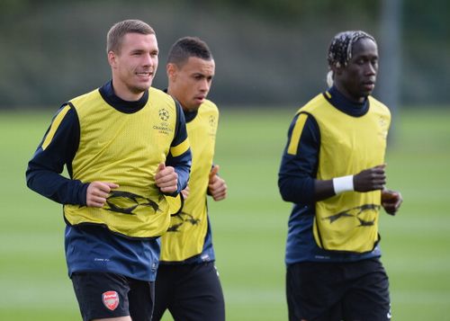 Arsenal Training Session