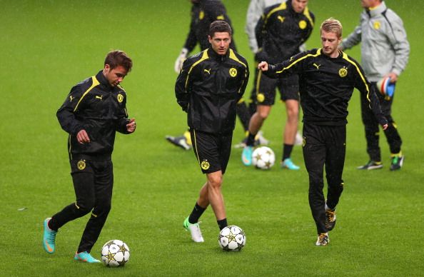 Borussia Dortmund Training and Press Conference