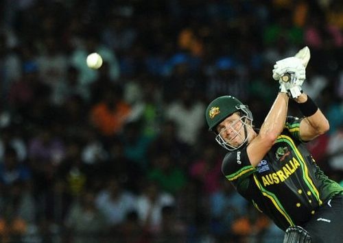 Shane Watson's extraordinary display has won him man-of-the-match awards in all four of Australia's games