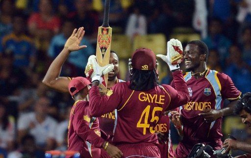 New Zealand and West Indies were locked at 139 after 40 overs, sending the match to a Super Over decider