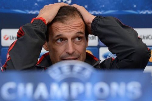 AC Milan's head coach Massimiliano Allegri