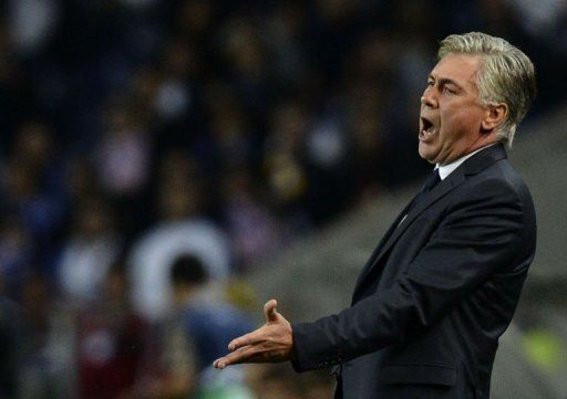 Paris Saint-Germain&#039;s coach Carlo Ancelotti