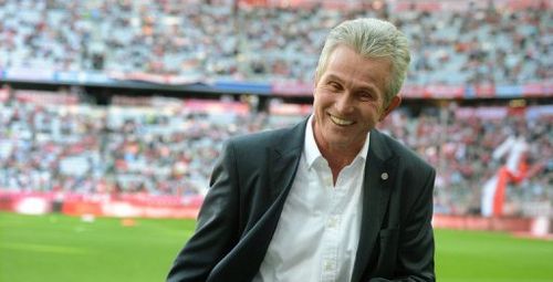 Bayern Munich's headcoach, Jupp Heynckes