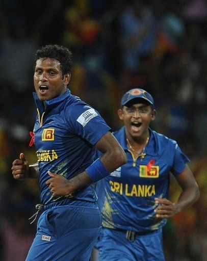 Ajantha Mendis shares the top spot among bowlers with Shane Watson at 11 wickets apiece and fast bowler Lasith Malinga
