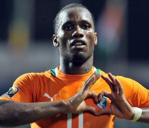 Ivory Coast star Didier Drogba