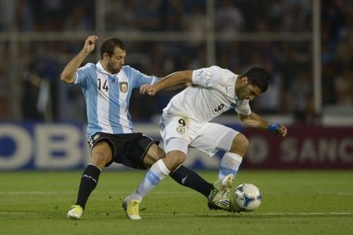 Argentina thought they had a fourth goal in the dying minutes but it was ruled offside