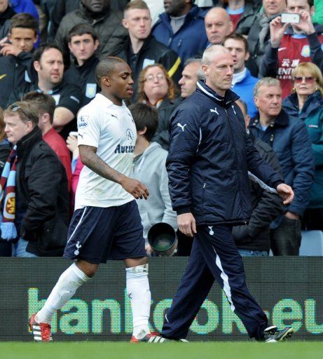 Danny Rose, pictured left in May, says he was subjected to monkey chanting