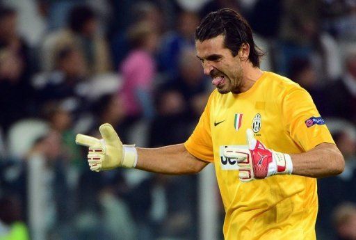 Juventus captain Gianluigi Buffon remains a doubt with the left adductor muscle injury