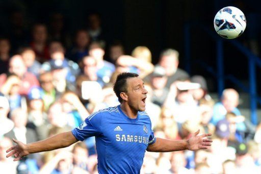 John Terry was suspended for four matches earlier this month