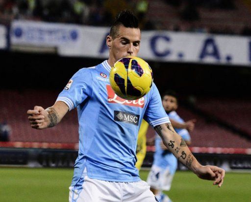 Napoli&#039;s Marek Hamsik