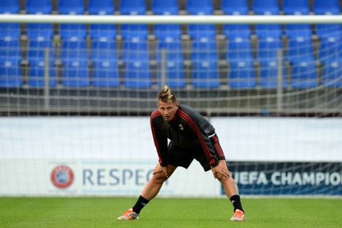 AC Milan's French defender Phillipe Mexes