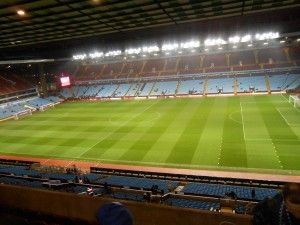 The view from Trinity Stand