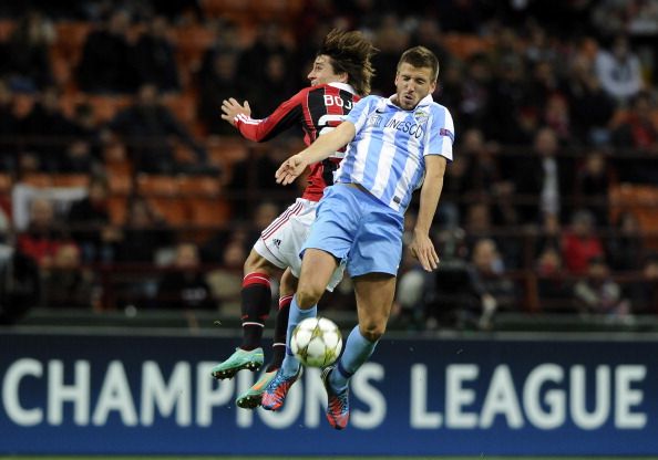 AC Milan v Malaga CF - UEFA Champions League