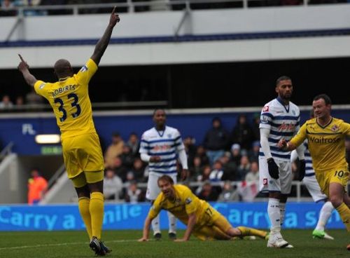 Kaspars Gorkss, a former QPR players, opened in the 16th minute