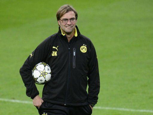 Dortmund&#039;s head coach Juergen Klopp
