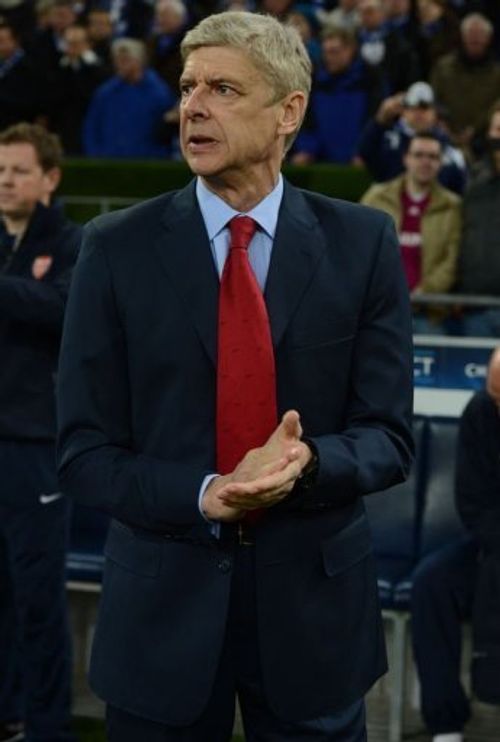 Arsenal's headcoach Arsene Wenger