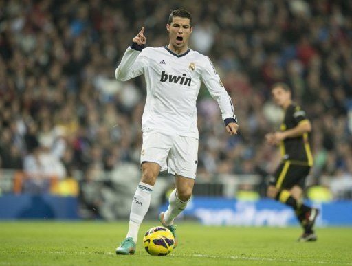 Ronaldo will play as a number nine against Levante on Sunday, Mourinho said
