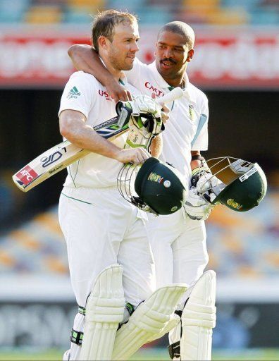 The draw ensured that Australia retained their unbeaten record at the Gabba which stretches back to 1988