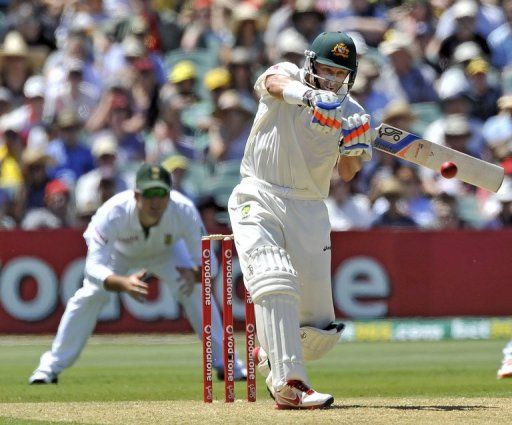 Hussey unleashed a whirlwind hundred