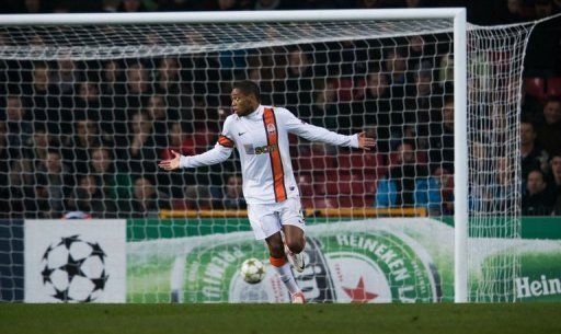 Shakhtar Donetsk forward Luiz Adriano