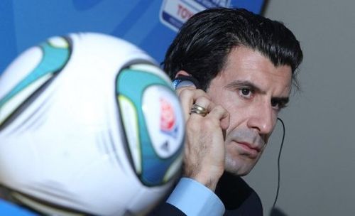 Luis Figo, pictured in 2010