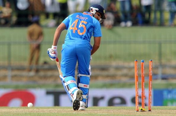 Indian cricketer Rohit Sharma gets dismi