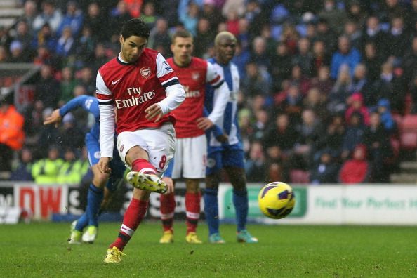 Wigan Athletic v Arsenal - Premier League