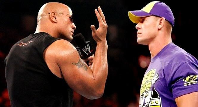 The-Rock-vs-John-Cena