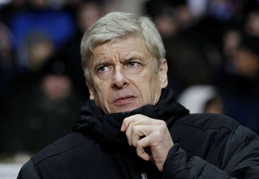 Boss Arsene Wenger is under pressure at Arsenal after a poor run of league form