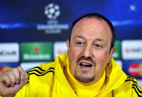 Chelsea's interim manager Rafael Benitez